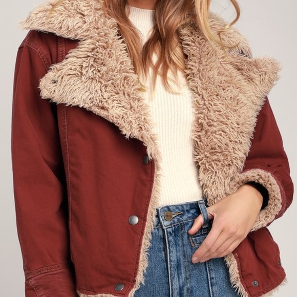 Free People Jackets & Blazers - Free People Faux Fur Coat